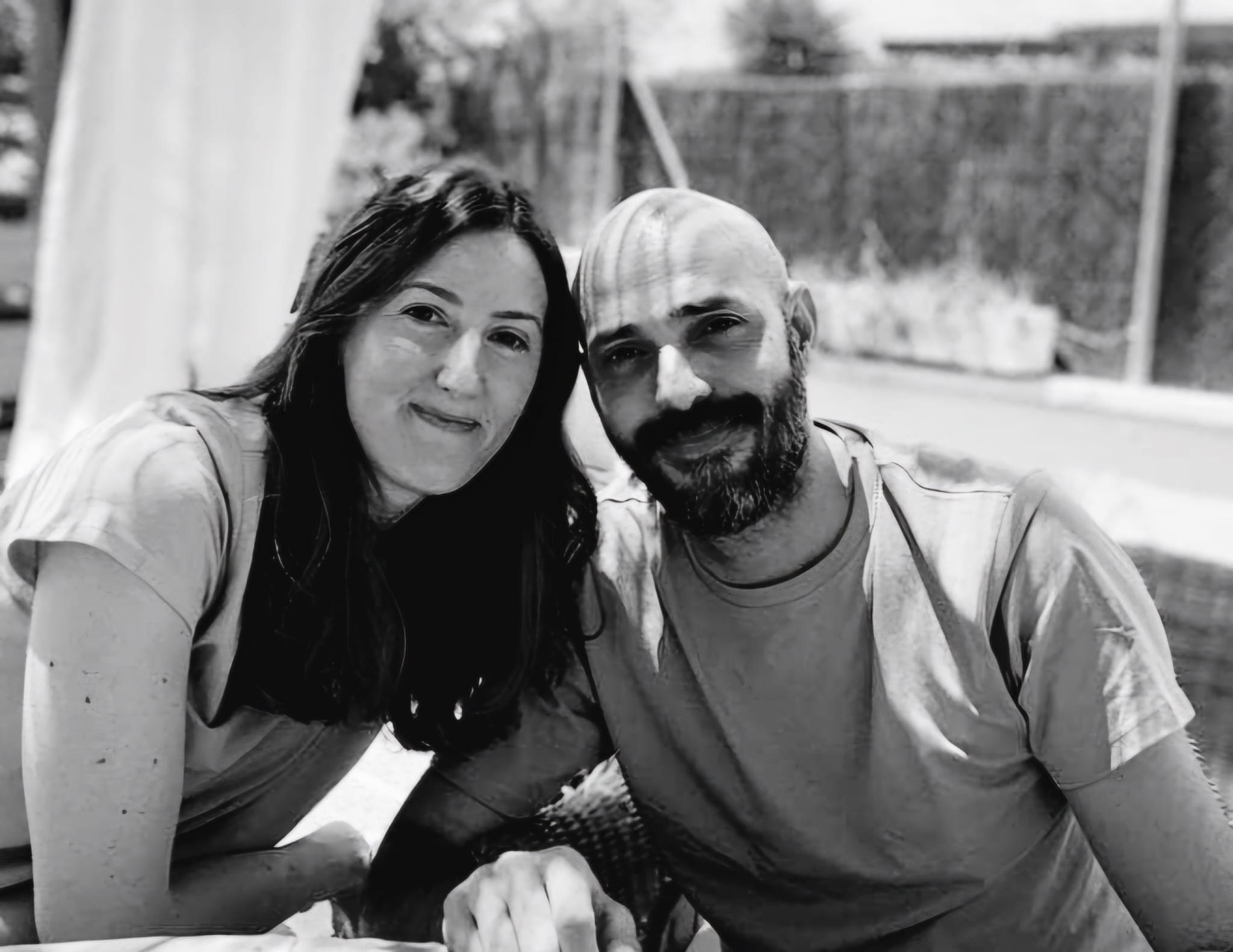 Foto de los novios